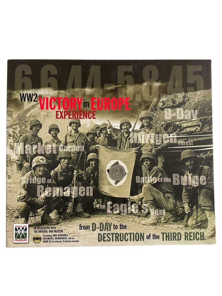 WW2 US British German Victory in Europe Experience Used Hardcover Reference Book WW2 US British German Victory in Europe Experience Used Hardcover Reference Book