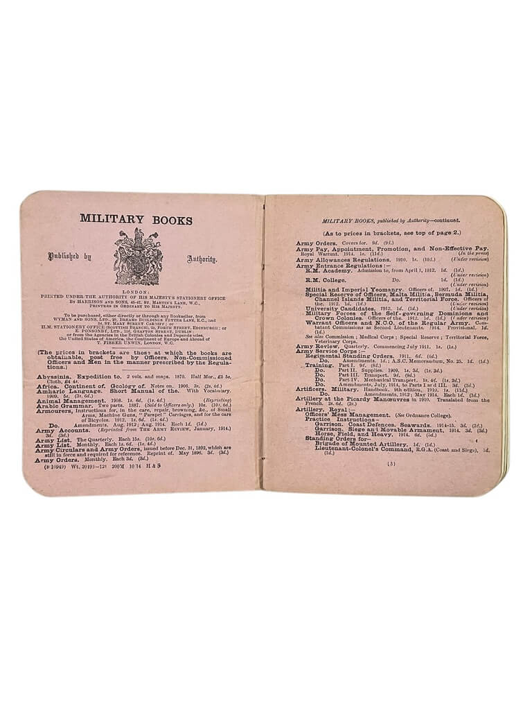 WW1 British BEF Musketry Regulations Part 1 Manual Dated 1909 Used Hardcover Reference Book WW1 British BEF Musketry Regulations Part 1 Manual Dated 1909 Used Hardcover Reference Book