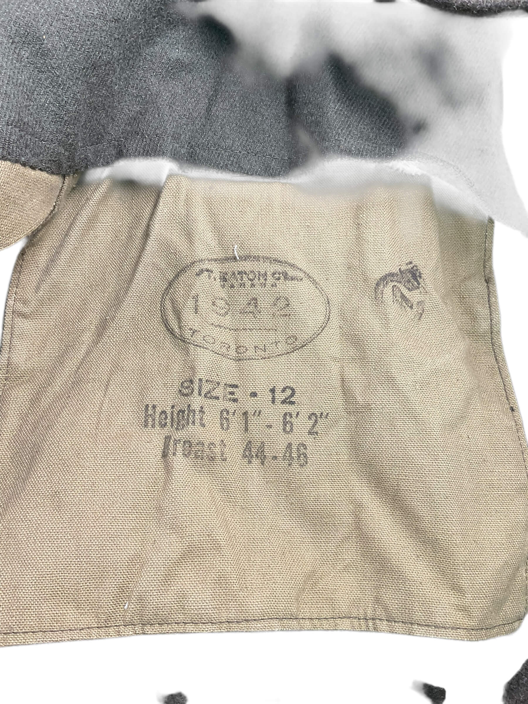 WW2 Canadian Army Greatcoat Dated 1942 Size 12 With Norwegian Buttons Maker Eatons WW2 Canadian Army Greatcoat Dated 1942 Size 12 With Norwegian Buttons Maker Eatons