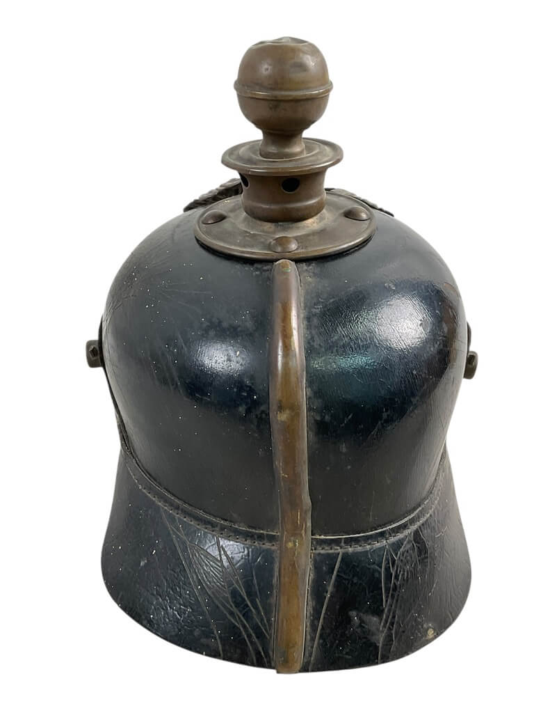 WW1 Imperial German Fusilier Artillery Regiment No 1 Pickelhaube WW1 Imperial German Fusilier Artillery Regiment No 1 Pickelhaube