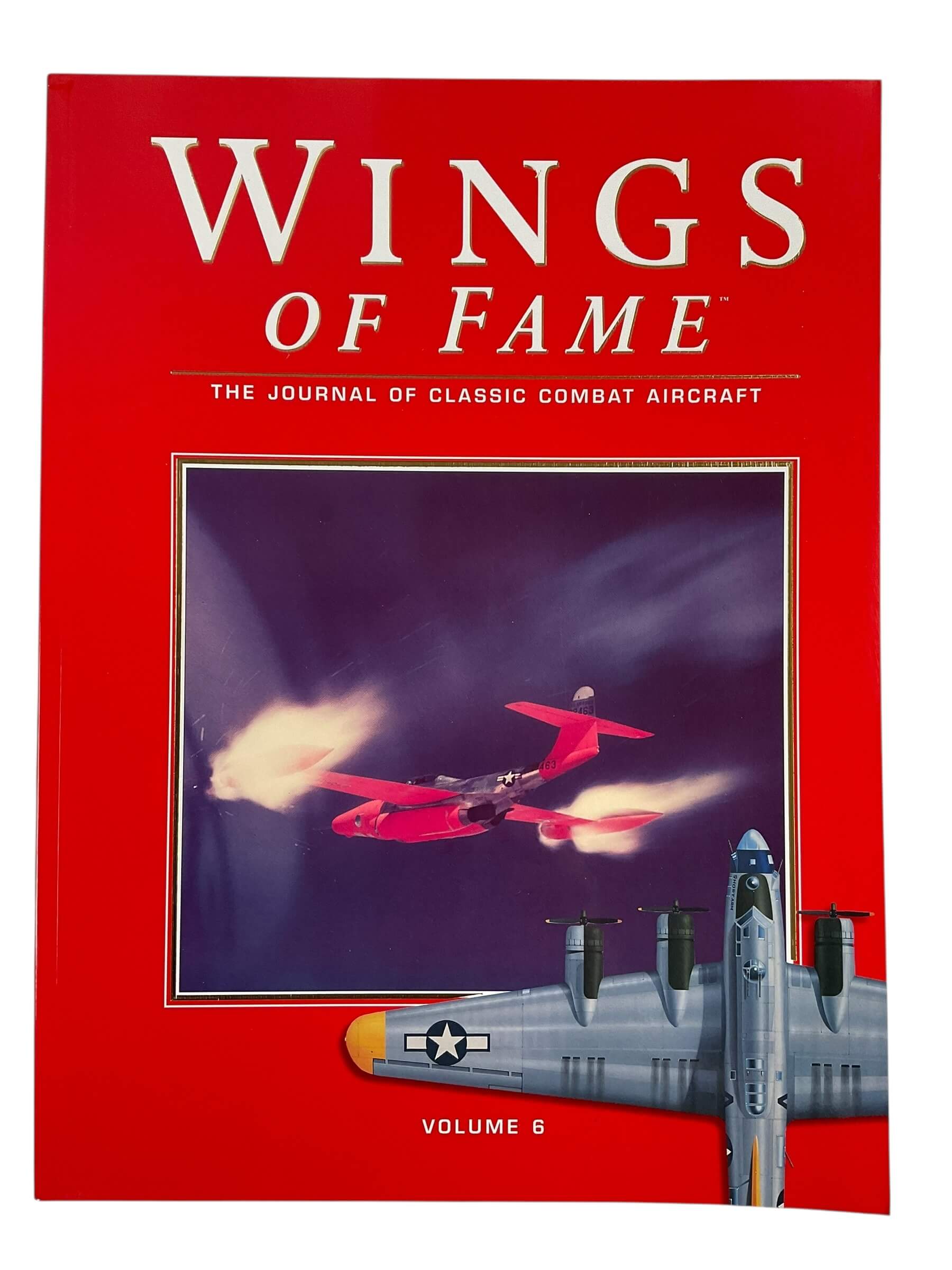 Wings of Fame Journal of Classic Combat Aircraft Vol 6 Used Softcover Reference Book Wings of Fame Journal of Classic Combat Aircraft Vol 6 Used Softcover Reference Book