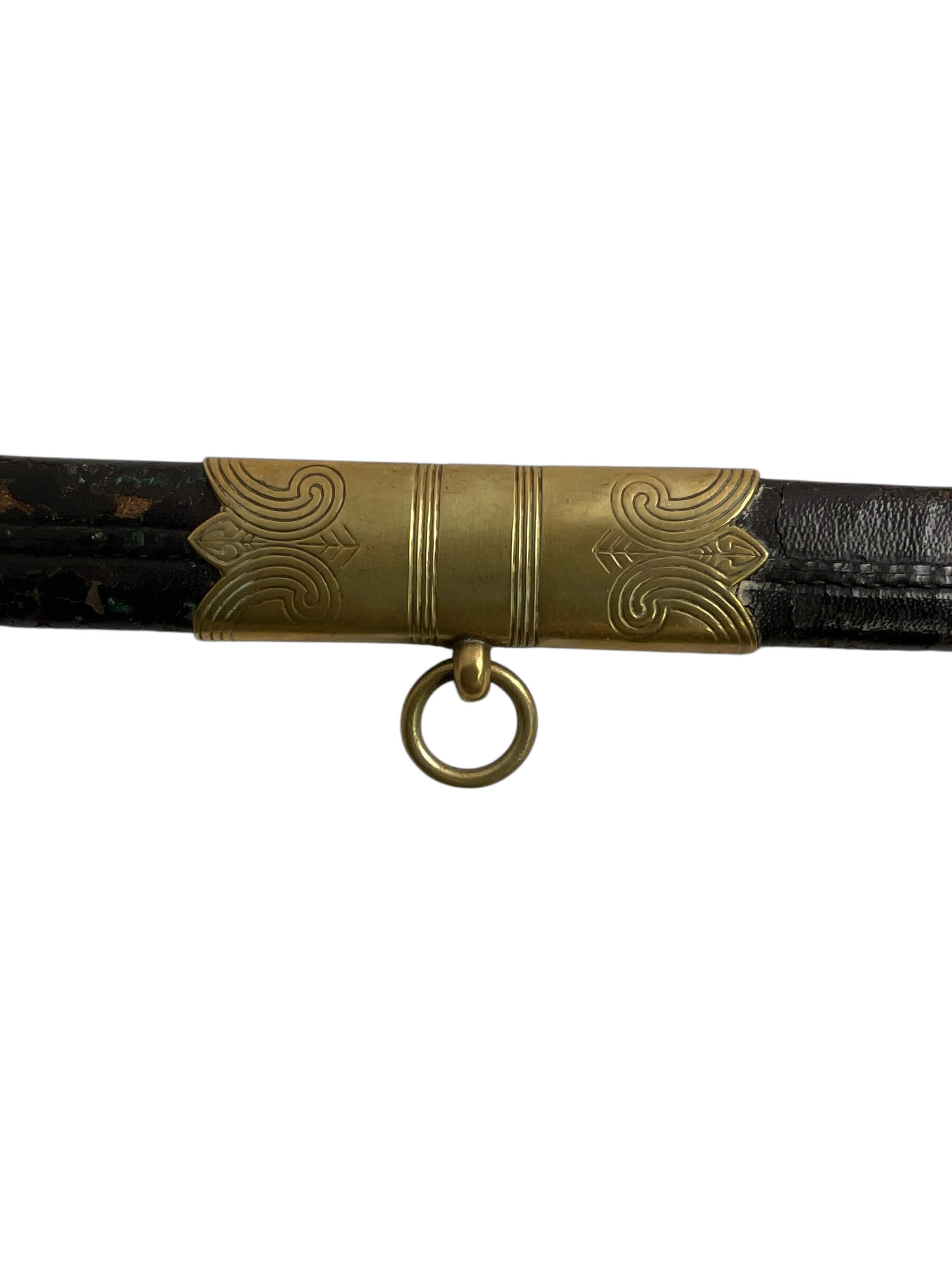 British Royal Navy Officers Sword Scabbard ONLY British Royal Navy Officers Sword Scabbard ONLY