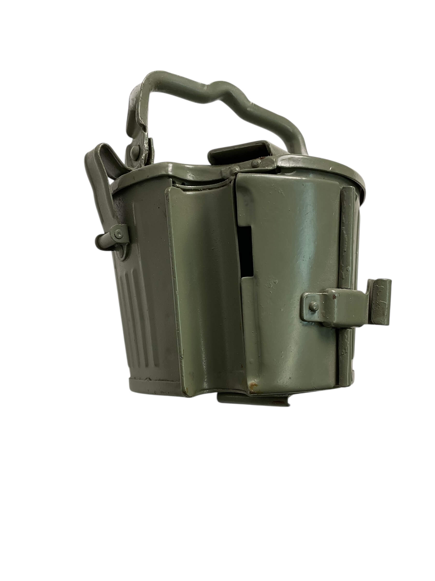 WW2 German MG34 42 Magazine and Carrier Dated 1943 WW2 German MG34 42 Magazine and Carrier Dated 1943