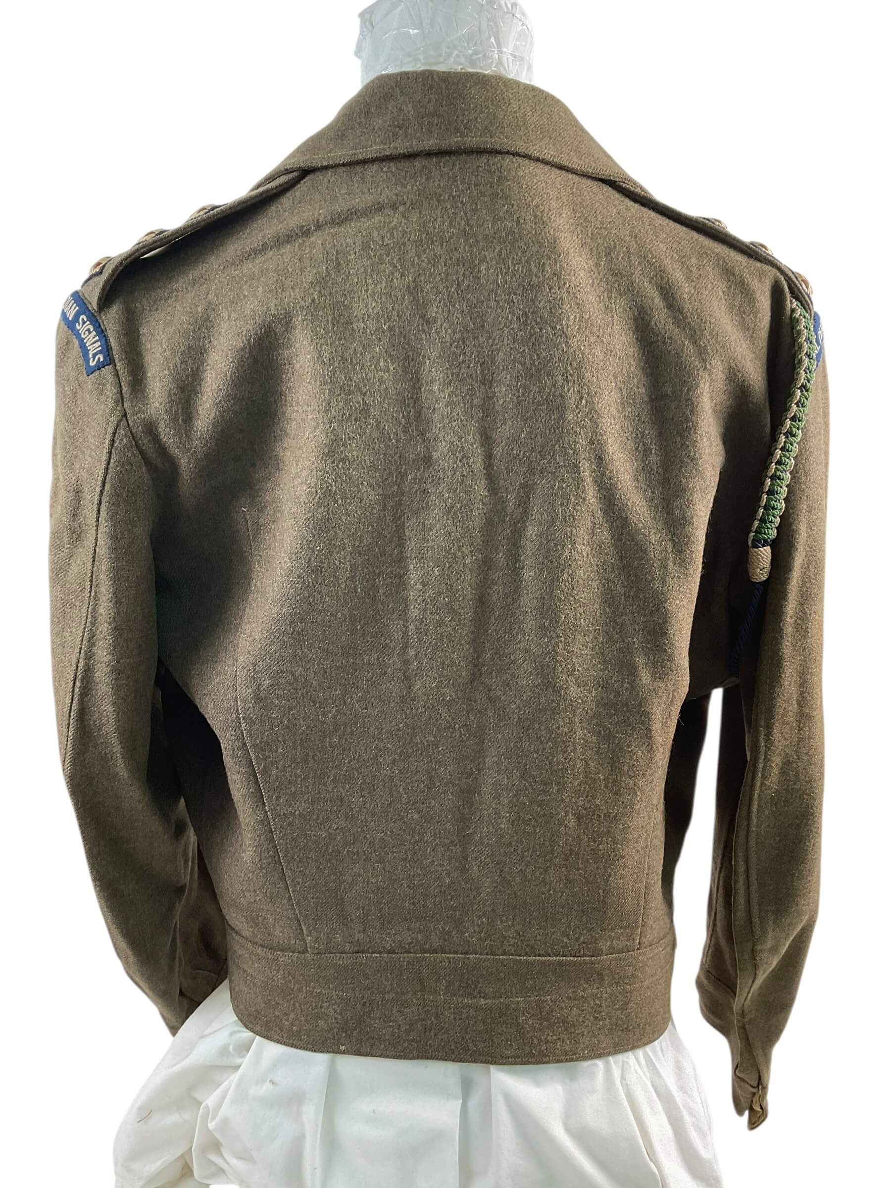 Canadian Army Korean War Signals Officers Battledress Jacket and Pants Canadian Army Korean War Signals Officers Battledress Jacket and Pants