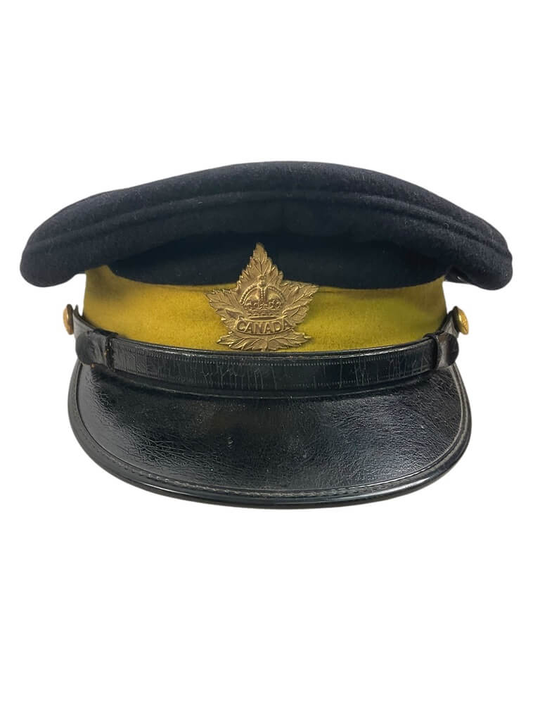 Royal Canadian Army Pay Corps Peak Cap Hat Size 7 Royal Canadian Army Pay Corps Peak Cap Hat Size 7