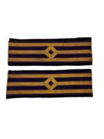 WW2 Canadian Merchant Navy Chief Engineer Officers Cuff Rank Insignia Pair