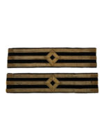 WW2 Canadian Merchant Navy Chief Officers Cuff Rank Insignia Pair WW2 Canadian Merchant Navy Chief Officers Cuff Rank Insignia Pair