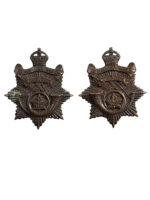 WW2 Canadian Halifax Rifles Regiment Collars Insignia Pair WW2 Canadian Halifax Rifles Regiment Collars Insignia Pair