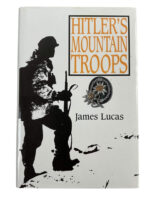 WW2 German Hitler's Mountain Troops Used Hardcover Reference Book