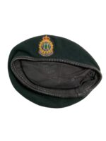 Canadian Forces Green Beret Size 7 1/8 Dated 1981 With Administration Cap Badge Canadian Forces Green Beret Size 7 1/8 Dated 1981 With Administration Cap Badge