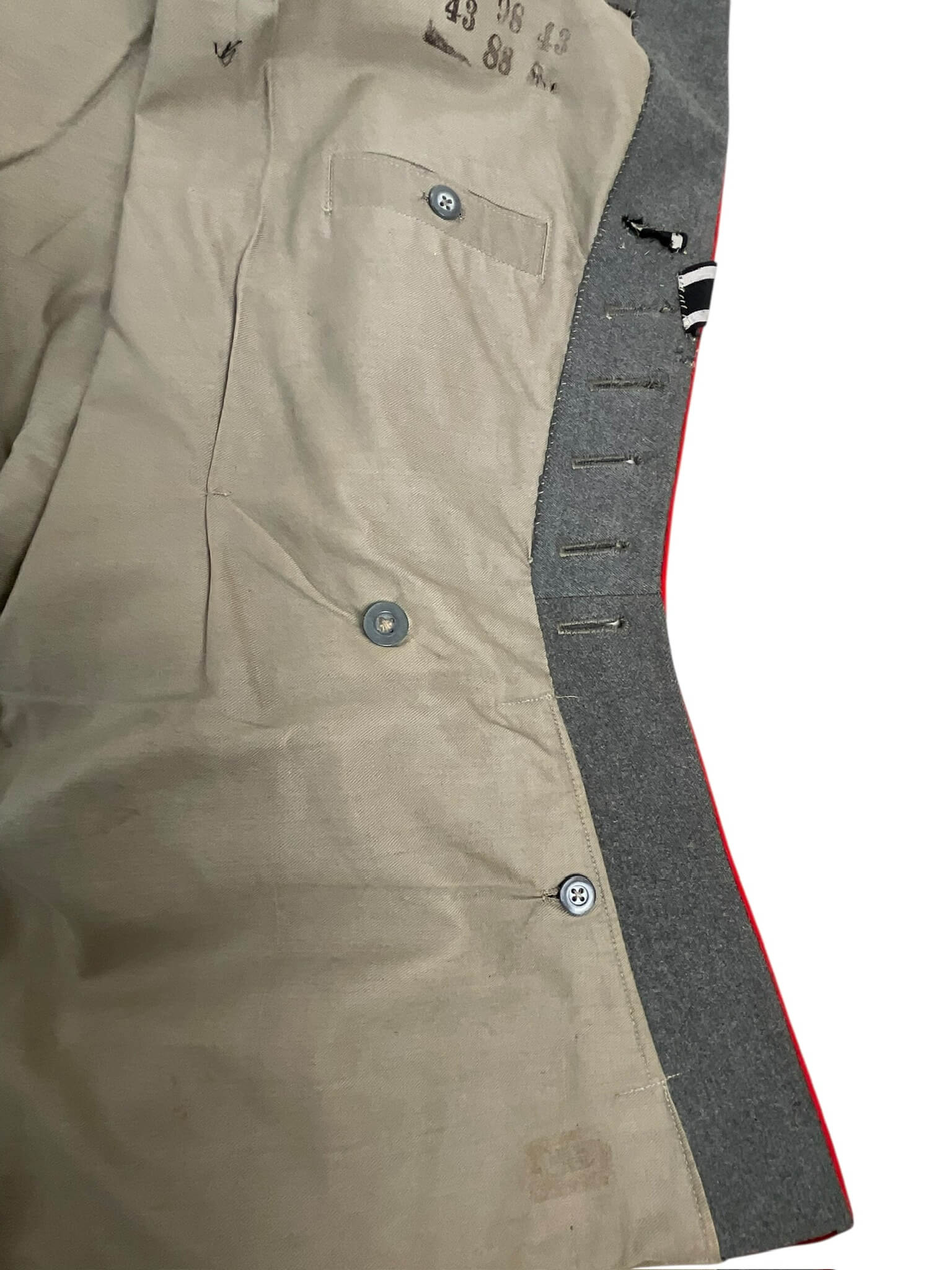 WW1 Imperial German 6 Uhlan Feldgrau Senior NCO Tunic WW1 Imperial German 6 Uhlan Feldgrau Senior NCO Tunic