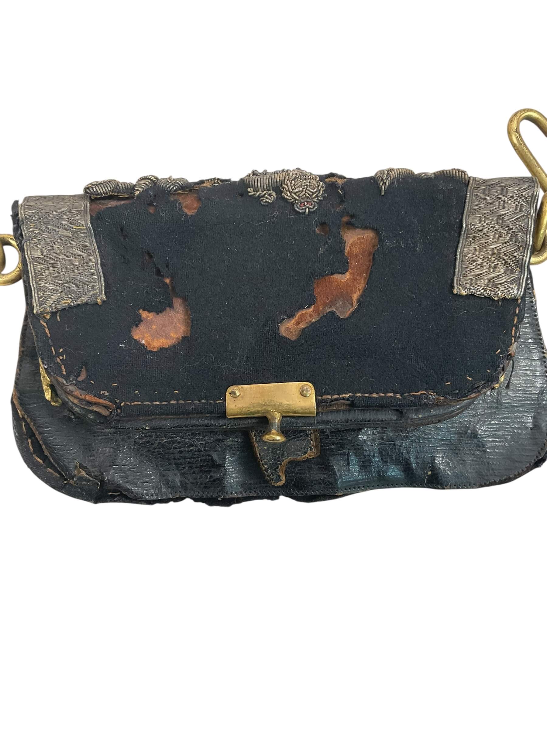 British Victorian Royal Artillery Volunteer Officers Cross Pouch Full Dress British Victorian Royal Artillery Volunteer Officers Cross Pouch Full Dress