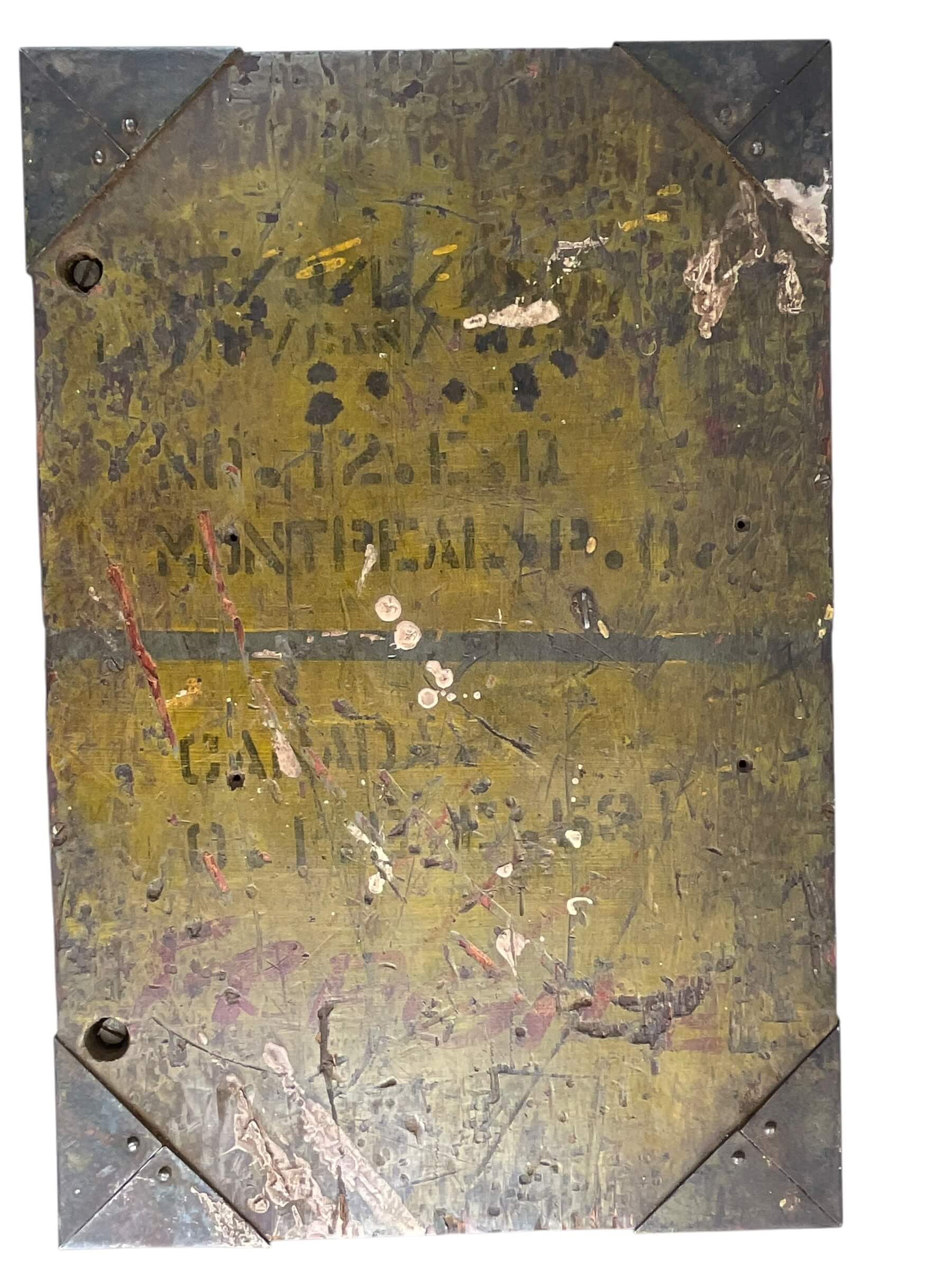 WW2 British RAF Radio Receiver Type 1155A In Transit Box WW2 British RAF Radio Receiver Type 1155A In Transit Box