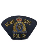 Canadian Royal Canadian Mounted Police RCMP Woven Police Patch