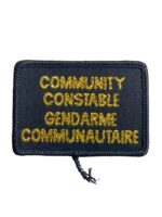 Royal Canadian Mounted Police Community Constable Woven Police Patch