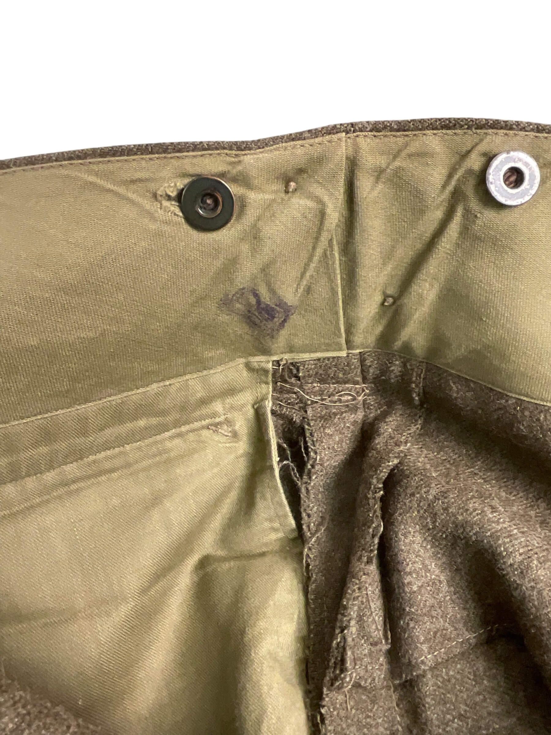 Canadian Army Korean War Signals Officers Battledress Jacket and Pants Canadian Army Korean War Signals Officers Battledress Jacket and Pants