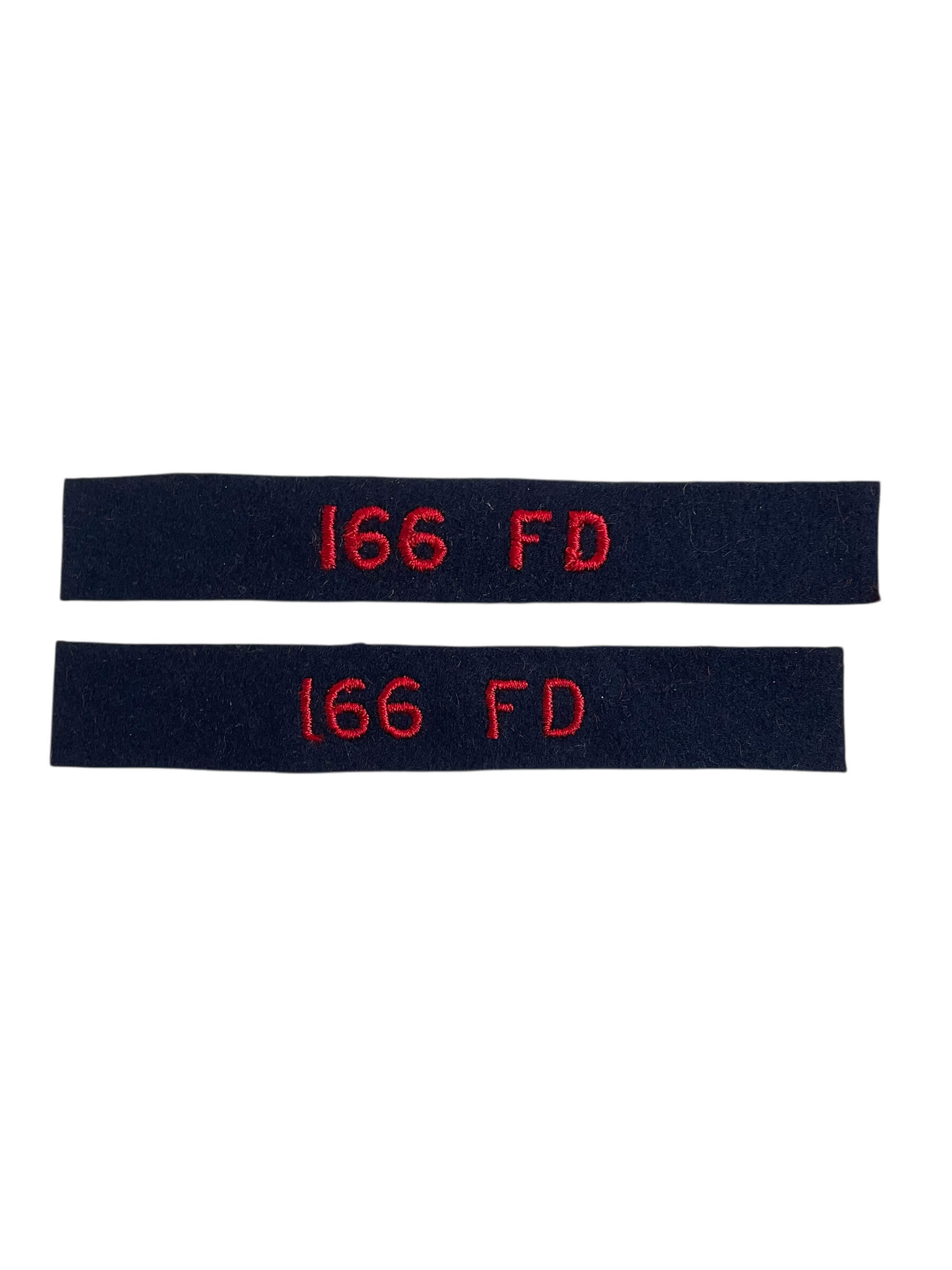Canadian Forces 166th Field Artillery RCA Shoulder Titles Insignia Pair Canadian Forces 166th Field Artillery RCA Shoulder Titles Insignia Pair