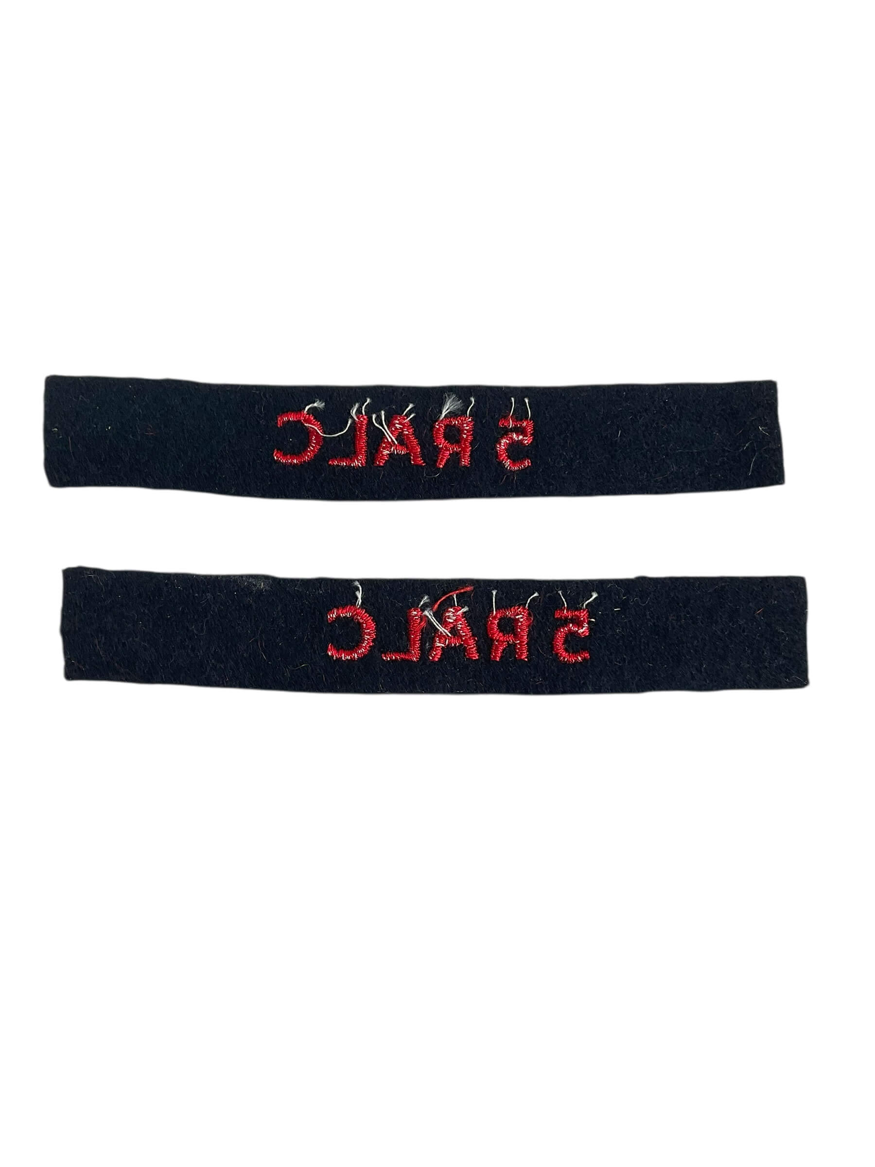 Canadian Forces RCA 5th Regiment 5 RALC Shoulder Titles Insignia Pair Canadian Forces RCA 5th Regiment 5 RALC Shoulder Titles Insignia Pair