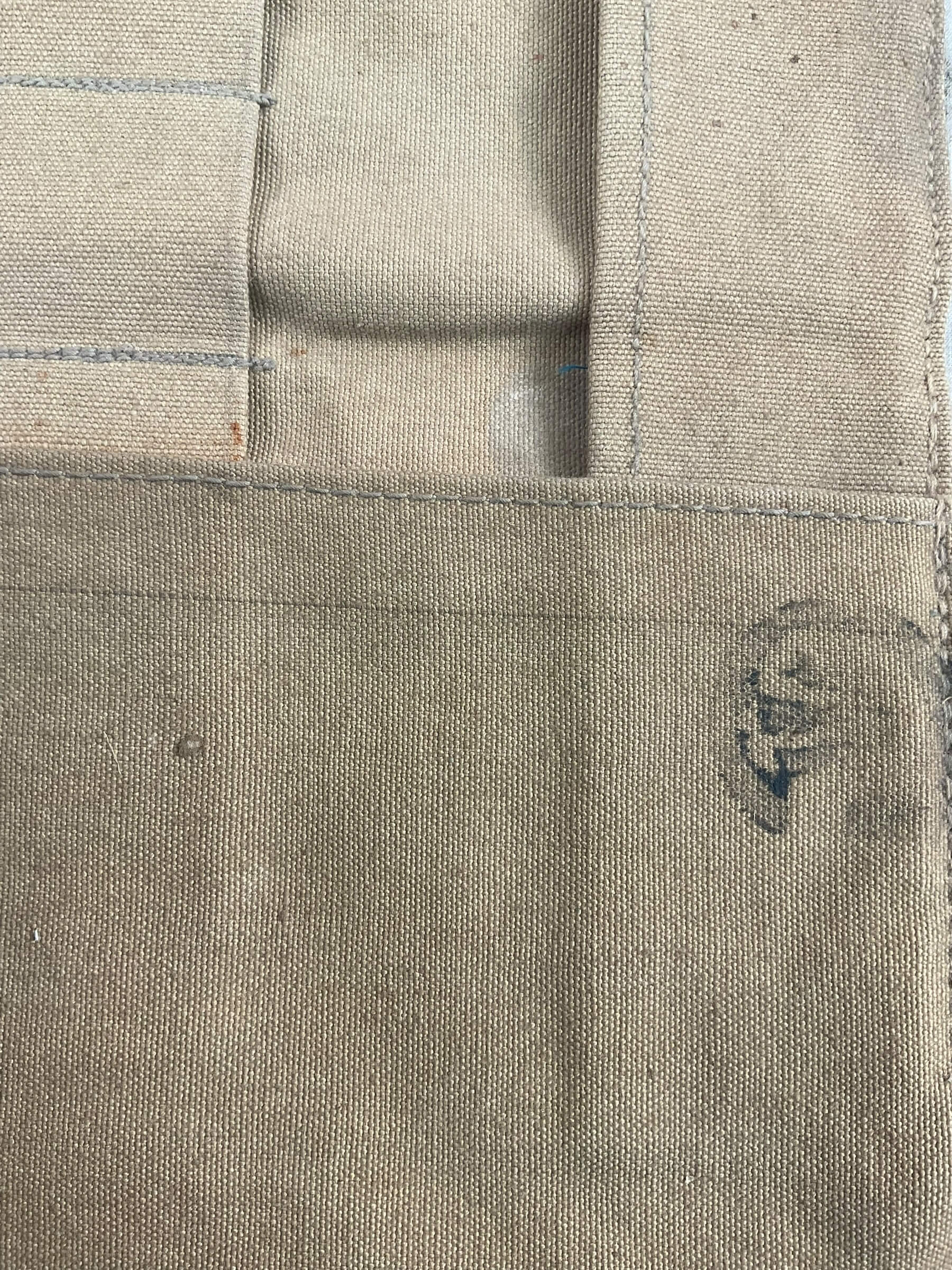 WW1 Canadian CEF Hold All Dated 1915 Peterborough C Broad Arrowed WW1 Canadian CEF Hold All Dated 1915 Peterborough C Broad Arrowed