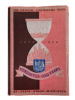 Canadian Toronto's 100 Years 1834 to 1934 Used Softcover Reference Book Canadian Toronto's 100 Years 1834 to 1934 Used Softcover Reference Book