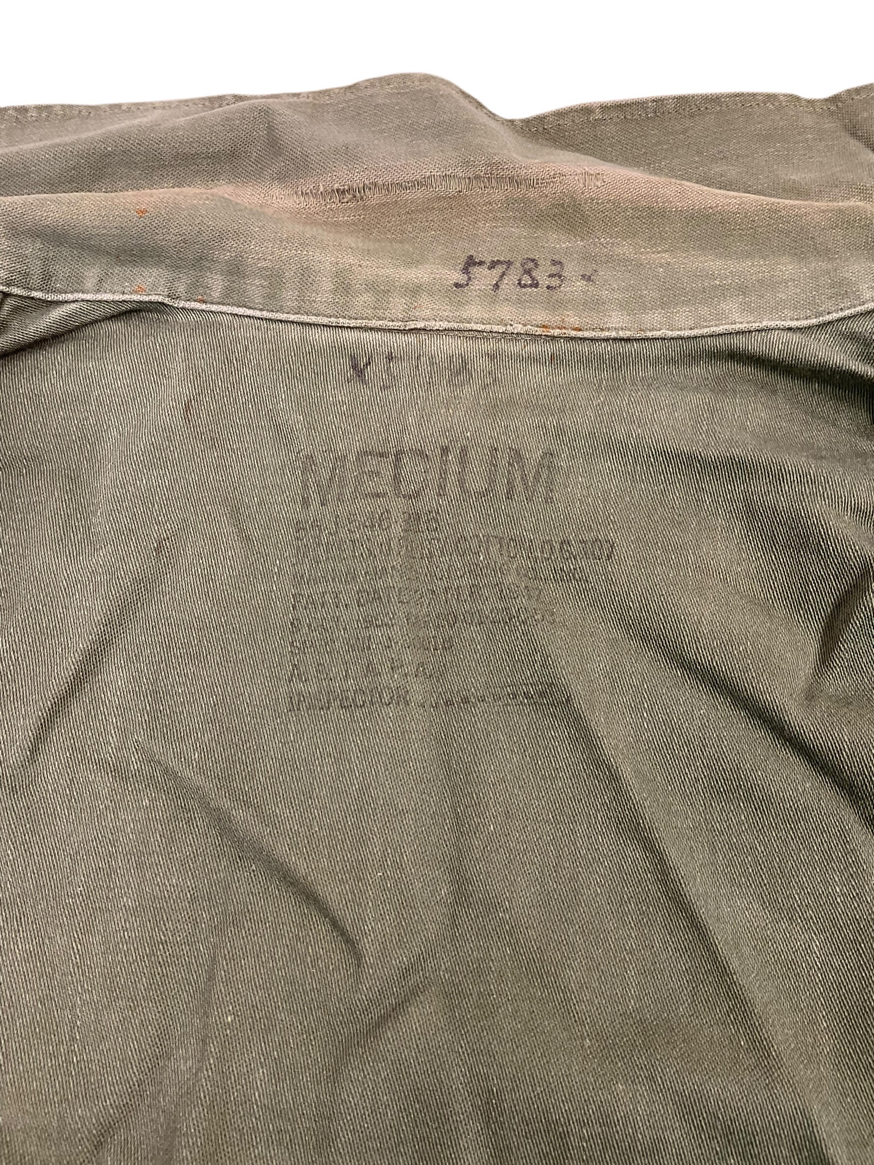 US Army Korean War Cotton Shirt Size Medium US Army Korean War Cotton Shirt Size Medium