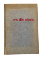 WW2 British Norwegian SOE We Die Alone Hard Cover Reference Book