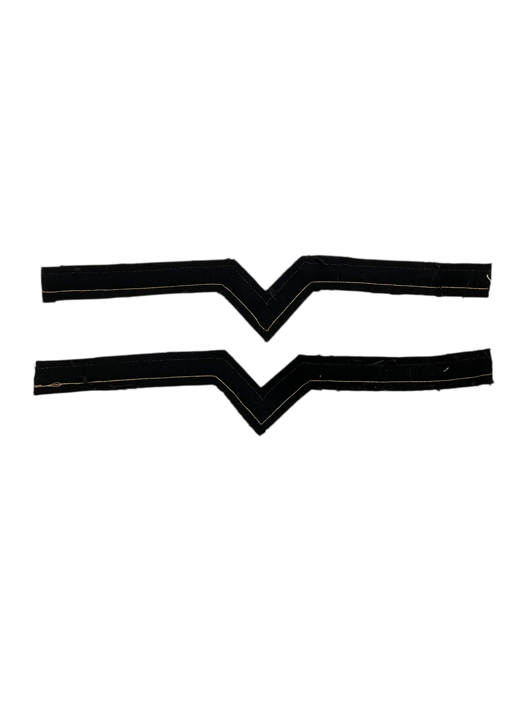 WW2 Canadian Merchant Navy Junior Uncertified Engineer Officers Cuff Rank Insignia Pair WW2 Canadian Merchant Navy Junior Uncertified Engineer Officers Cuff Rank Insignia Pair