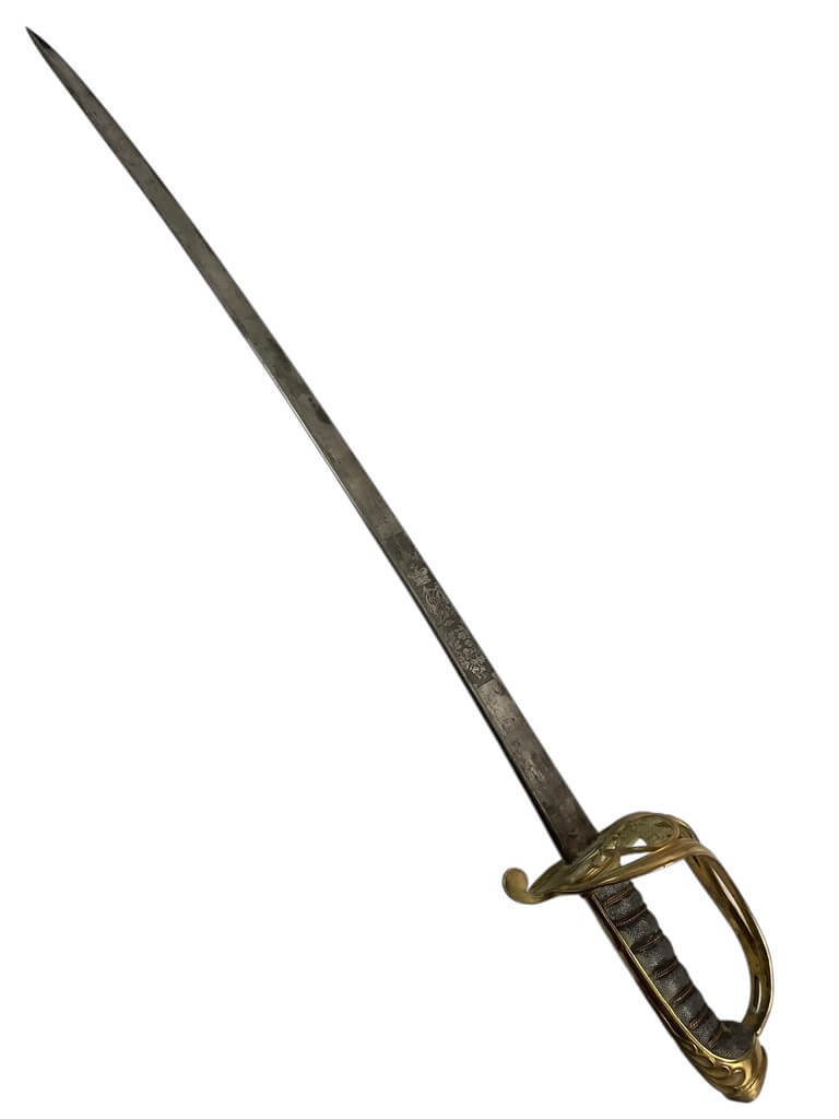 British Victorian 1822 Pattern Infantry Officers Sword WITHOUT SCABBARD British Victorian 1822 Pattern Infantry Officers Sword WITHOUT SCABBARD