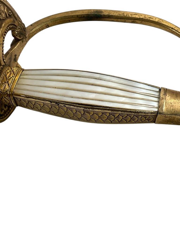 Imperial German Court Sword With Mother of Pearl Handle MISSING SCABBARD Imperial German Court Sword With Mother of Pearl Handle MISSING SCABBARD