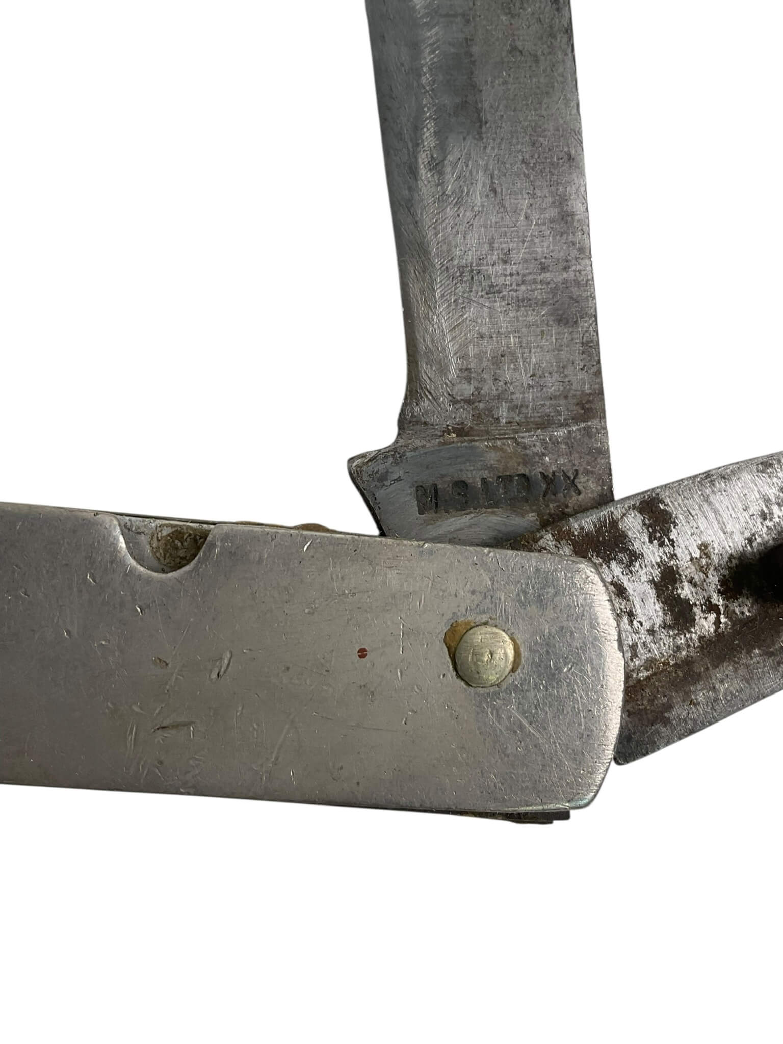 WW2 Canadian Folding Knife With Marlin Spike Maker M.S. Limited WW2 Canadian Folding Knife With Marlin Spike Maker M.S. Limited