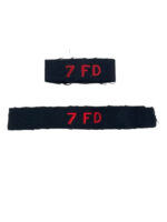 Canadian Forces 7th Field Artillery RCA Shoulder Titles Insignia Pair