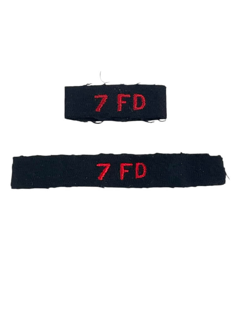 Canadian Forces 7th Field Artillery RCA Shoulder Titles Insignia Pair Canadian Forces 7th Field Artillery RCA Shoulder Titles Insignia Pair