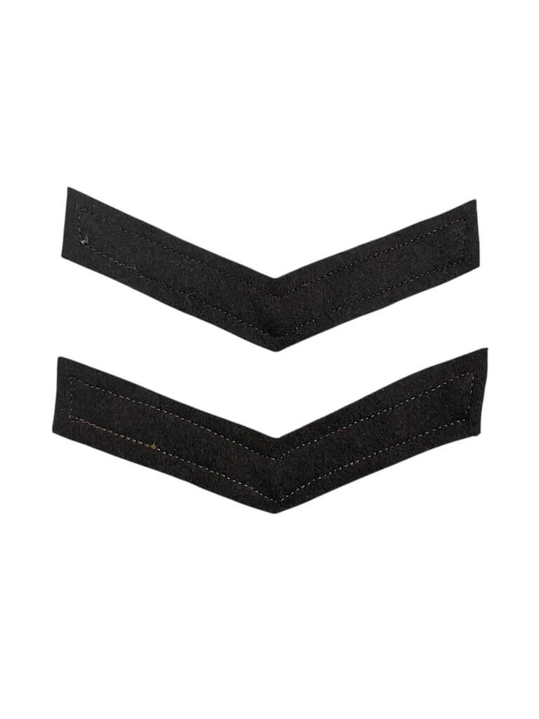 Canadian Women’s Army Corps CWAC Private Rank Insignia Pair Canadian Women’s Army Corps CWAC Private Rank Insignia Pair
