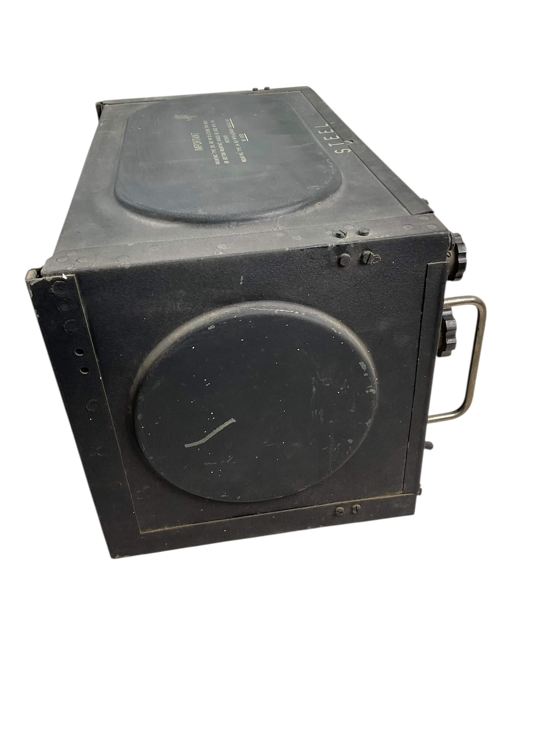 WW2 British RAF Radio Receiver Type 1155A In Transit Box WW2 British RAF Radio Receiver Type 1155A In Transit Box