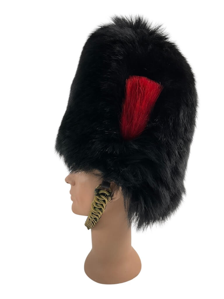 Canadian Grenadier Guards Bearskin Hat Dated 1964 Size 7 Canadian Grenadier Guards Bearskin Hat Dated 1964 Size 7