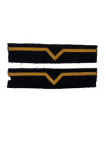 WW2 Canadian Merchant Navy Junior Uncertified Officers Cuff Rank Insignia Pair