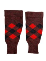 Canadian 48th Highlanders Red and Black Diced Half Hose Canadian 48th Highlanders Red and Black Diced Half Hose