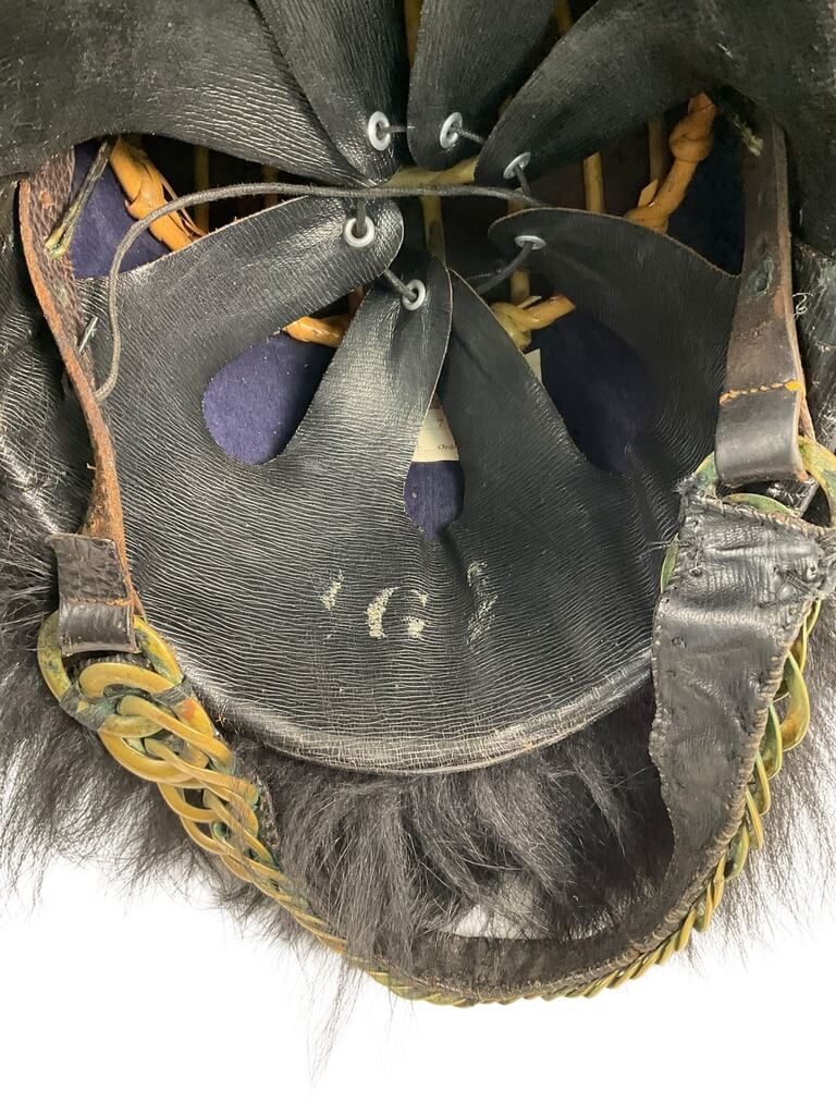 Canadian Grenadier Guards Bearskin Hat Dated 1964 Size 7 Canadian Grenadier Guards Bearskin Hat Dated 1964 Size 7