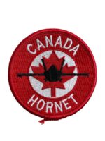 Canadian Forces RCAF Canada Hornet 3″ Crest Patch Vintage