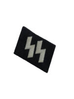 WW2 German Waffen SS Tunic Removed Collar Tab Single 2 WW2 German Waffen SS Tunic Removed Collar Tab Single 2