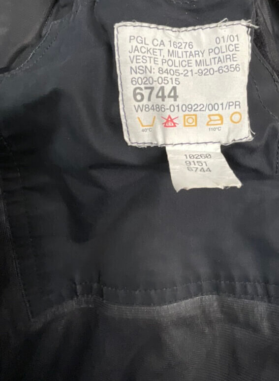 Canadian Forces RCAF Military Police Uniform Grouping Canadian Forces RCAF Military Police Uniform Grouping