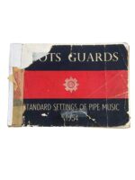 British Army Scots Guards Pipe Music 1954 Used Softcover Reference Book British Army Scots Guards Pipe Music 1954 Used Softcover Reference Book