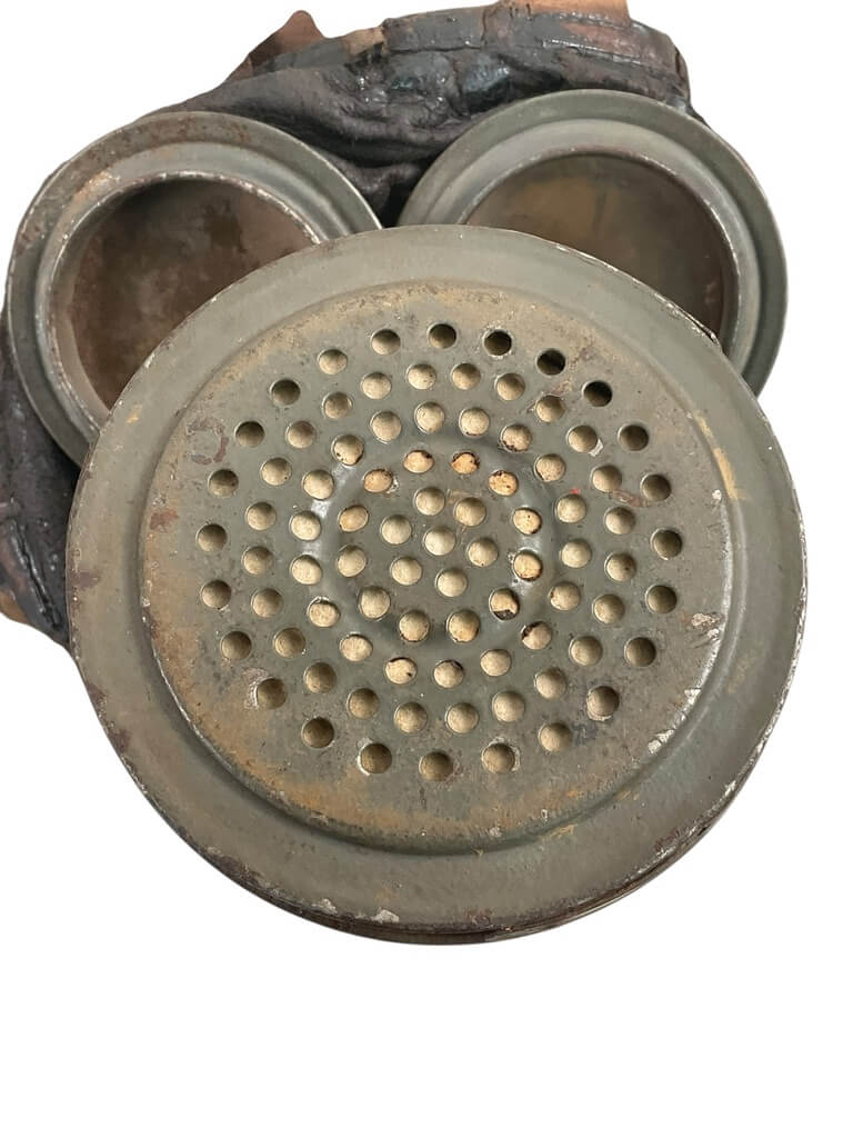 WW1 Imperial German Respirator In Tin WW1 Imperial German Respirator In Tin