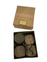 WW2 British Canadian Web Blanco Pucks In Box