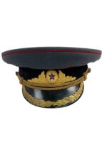 Russian Soviet Artillery Officers Peak Cap Hat 1955 Pattern Size 55 Russian Soviet Artillery Officers Peak Cap Hat 1955 Pattern Size 55