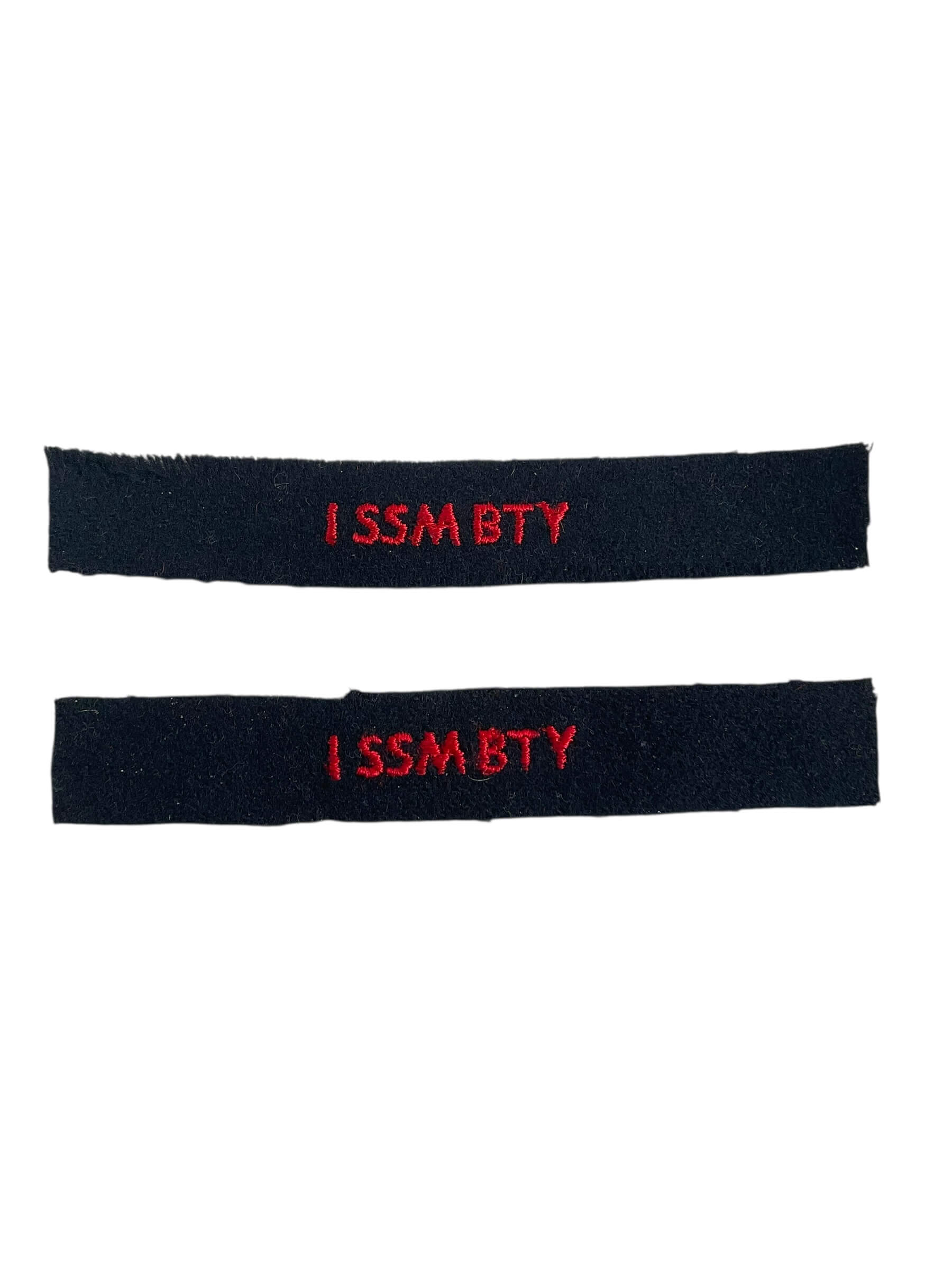 Canadian Forces 1st Surface-to-Surface Missile Battery RCA Shoulder Titles Insignia Pair Canadian Forces 1st Surface-to-Surface Missile Battery RCA Shoulder Titles Insignia Pair