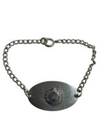 WW2 Royal Canadian Engineers Sweetheart Bracelet Named J.W.G. Trewin