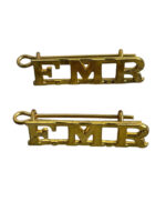 Canadian Fusiliers Mont-Royal Canada Shoulder Titles Insignia Pair