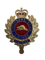 Canadian Forces RCE Engineers Enamel Cap Badge