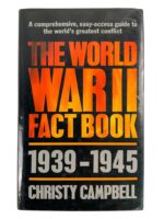 WW2 US British German The World War 2 Fact Book Used Hardcover Reference Book